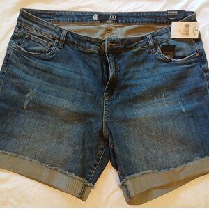 Kut from the Kloth Catherine Boyfriend Jean Shorts, Size 18 – NWT